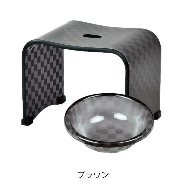 センコー バスチェアセット アクリル クリア おしゃれ バスチェアー お