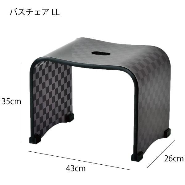 センコー バスチェア アクリル クリア おしゃれ バスチェアー お風呂