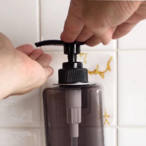 シャンプーボトルホルダー ディスペンサーホルダー おしゃれ 浴室収納 吸盤フック 吊るす 壁掛け カビ防止 Otel オテル マジックシートフックマーブル 3個セット 0a 009 050 ママチー 通販 Yahoo ショッピング