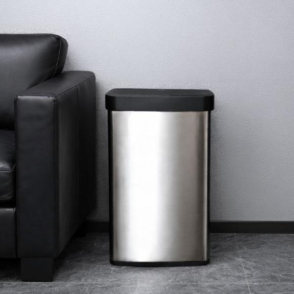 ゴミ箱 自動開閉 45L おしゃれ フタ付き ダストボックス センサー感知 キッチン用 リビング 大容量 スリム 横開き EKO ホライゾンライトセンサービン 50L EK9226_17