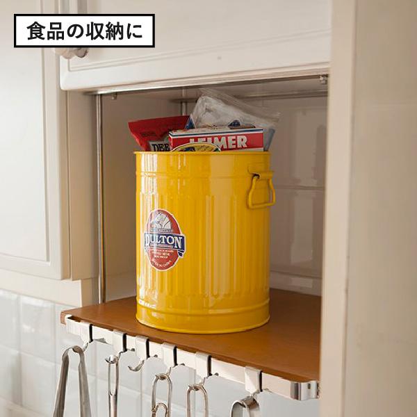 ゴミ箱 蓋付き 分別 おしゃれ ダストボックス キッチン リビング 収納 小物入れ かわいい レトロ 北欧 DULTON GARBAGE CAN ダルトン ガベージカン L ステンレス