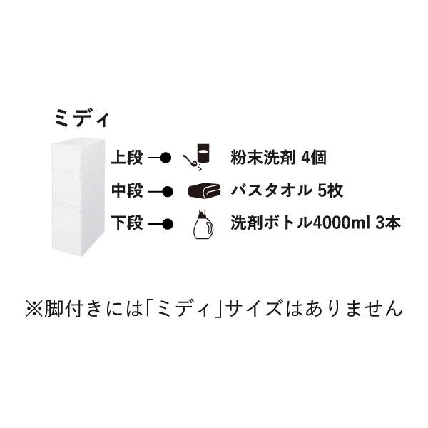 収納ボックス 隙間収納 約幅20cm キッチン 洗面所 引き出し 2個セット スリムストレージ トールストッカー like-it ライクイット_17