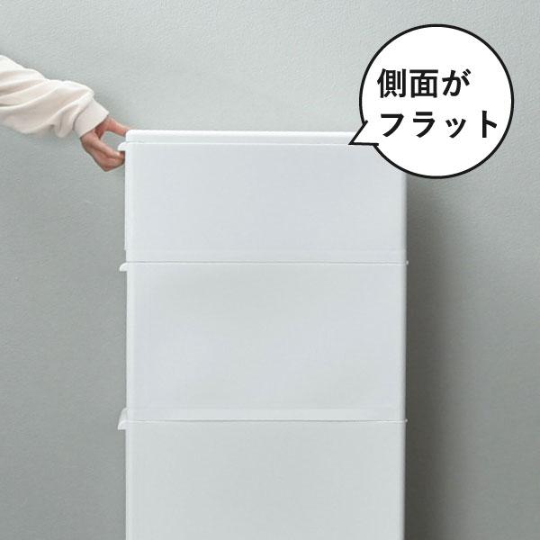 収納ボックス 隙間収納 約幅20cm キッチン 洗面所 引き出し 2個セット スリムストレージ トールストッカー like-it ライクイット_8