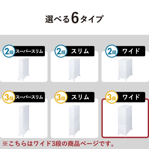Like-it（ライクイット） ゴミ箱 おしゃれ 分別 3段 ダストボックス 省