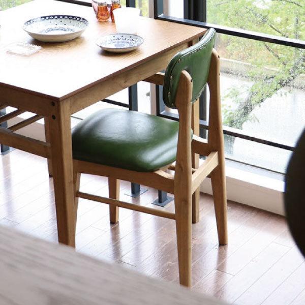 ICHIBA（市場） 椅子 ダイニングチェア 木製 おしゃれ ヴィンテージ風