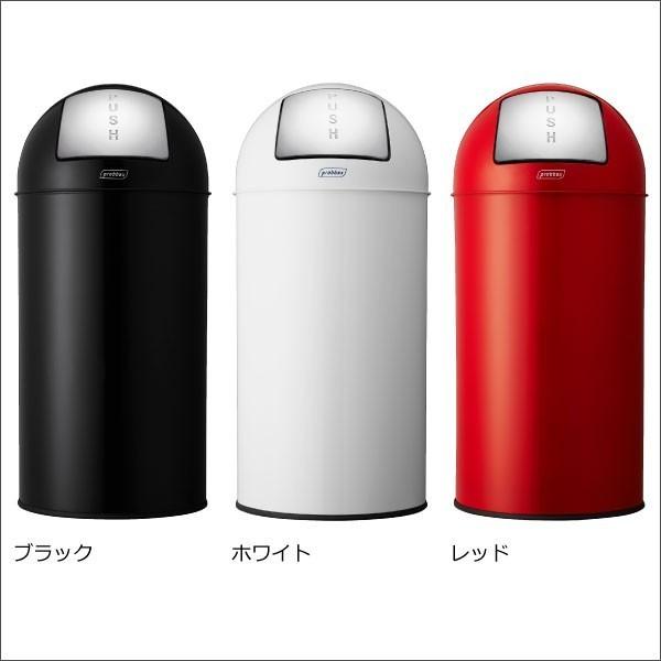 ゴミ箱 おしゃれ 45リットル対応 45l対応 キッチン用 大型 大容量 リビング用 蓋付き フタ付き ダストボックス 縦型 プロバックス プッシュビン 40L_1