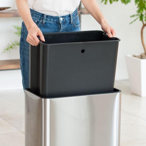 EKO（イーケーオー） ゴミ箱 45リットル 両開き センサー