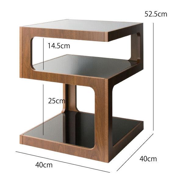 宮武製作所 サイドテーブル おしゃれ 北欧 収納付き 白 ホワイト