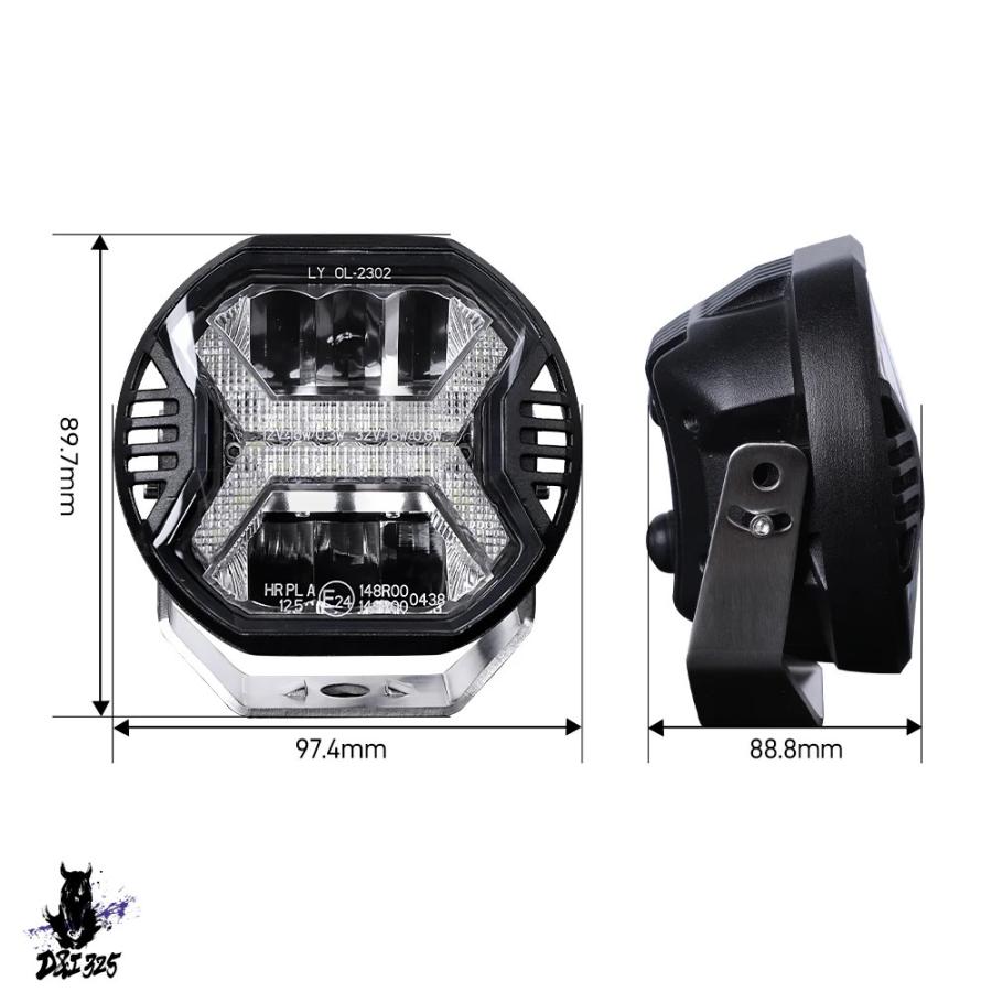 【互換品】 LED作業ライトバー 4インチ 12V ジープ オフロード ボート トラクター トラック 4x4 SUV ATV ヘッドライト 輪ゴム 社外製 |  | 07