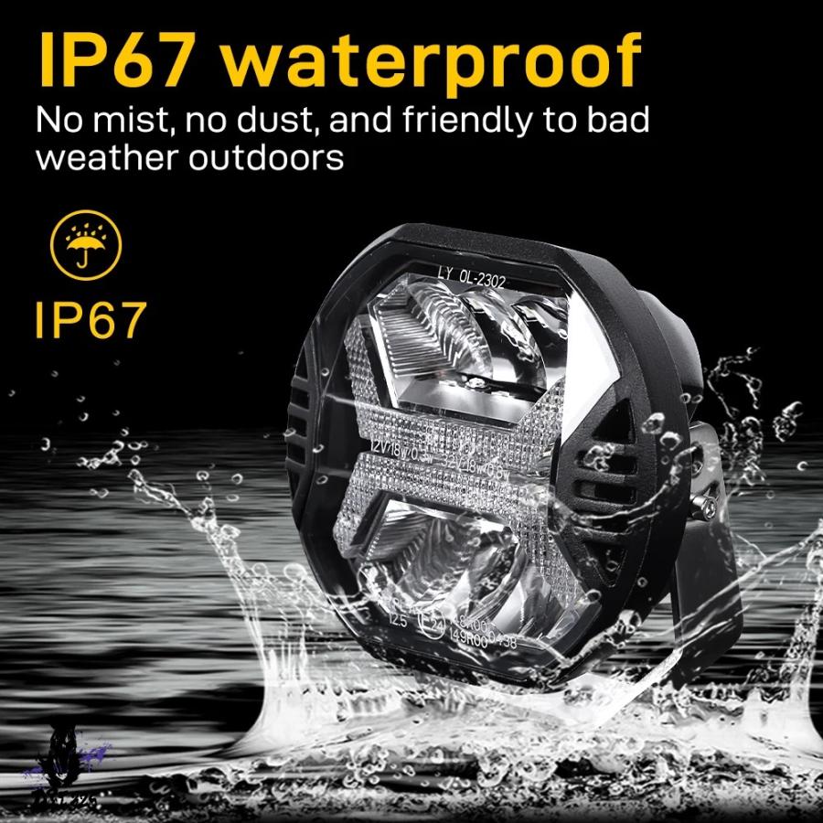 【互換品】 LEDライトバー 12v 24v 6000k drl SUV atv モデル 白 バーガンヘッドライト オフロードスポットワークライト 車 社外製 |  | 06