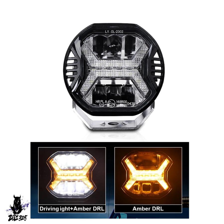 【互換品】 LEDライトバー 12v 24v 6000k drl SUV atv モデル 白 バーガンヘッドライト オフロードスポットワークライト 車 社外製 |  | 10