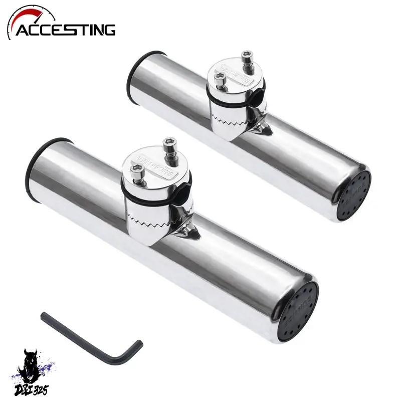 【互換品】 18?26mm回転式ステンレス釣り竿ホルダー ボートアクセサリー 7 8インチ ?1インチ レール 対応 社外製 | 