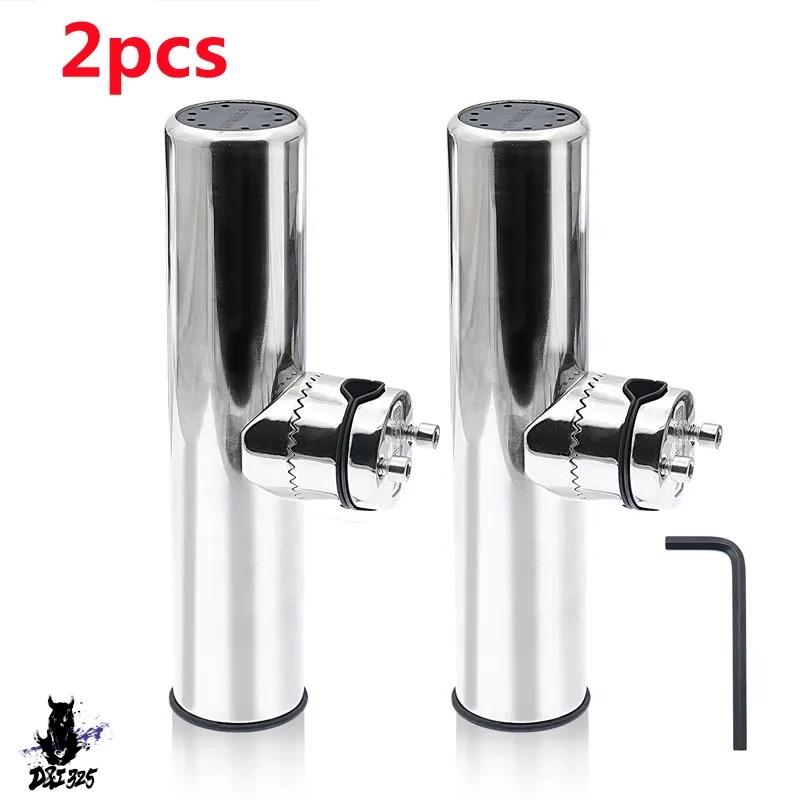 【互換品】 18?26mm回転式ステンレス釣り竿ホルダー ボートアクセサリー 7 8インチ ?1インチ レール 対応 社外製 |  | 16