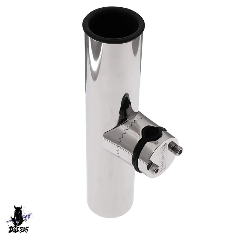 【互換品】 18?26mm回転式ステンレス釣り竿ホルダー ボートアクセサリー 7 8インチ ?1インチ レール 対応 社外製 |  | 10