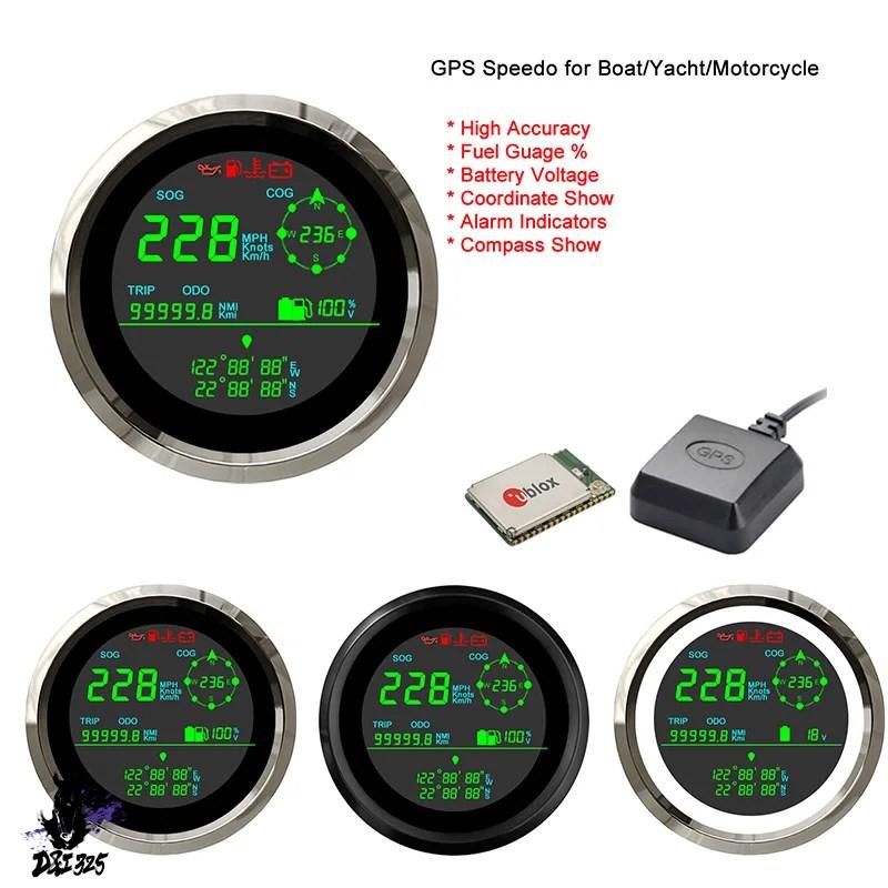 【互換品】 デジタルスピードメーター バイク ボート 0?299 km h 社外製 |  | 05