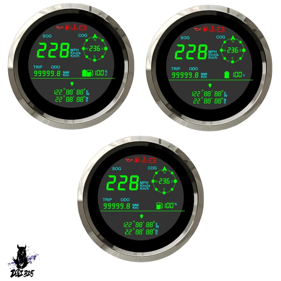 【互換品】 デジタルスピードメーター バイク ボート 0?299 km h 社外製 |  | 06