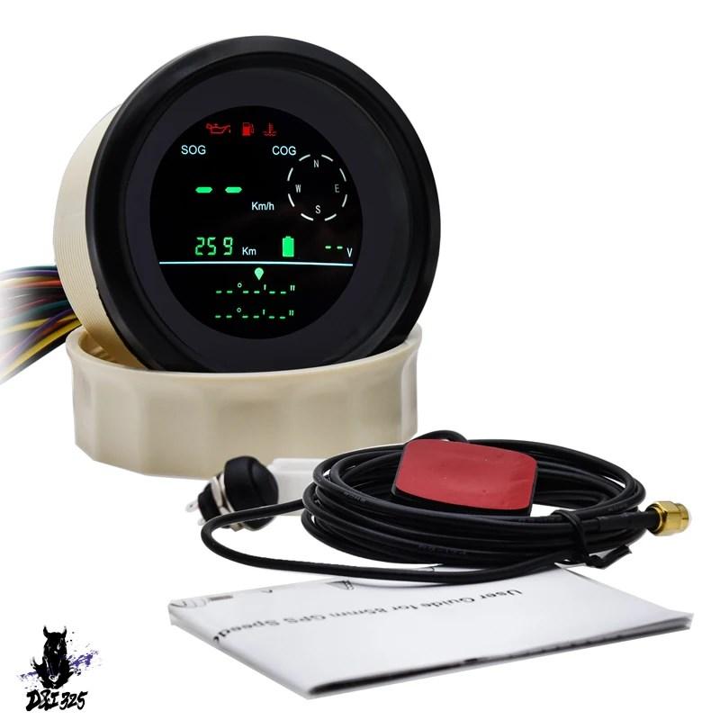【互換品】 デジタルスピードメーター バイク ボート 0?299 km h 社外製 |  | 08