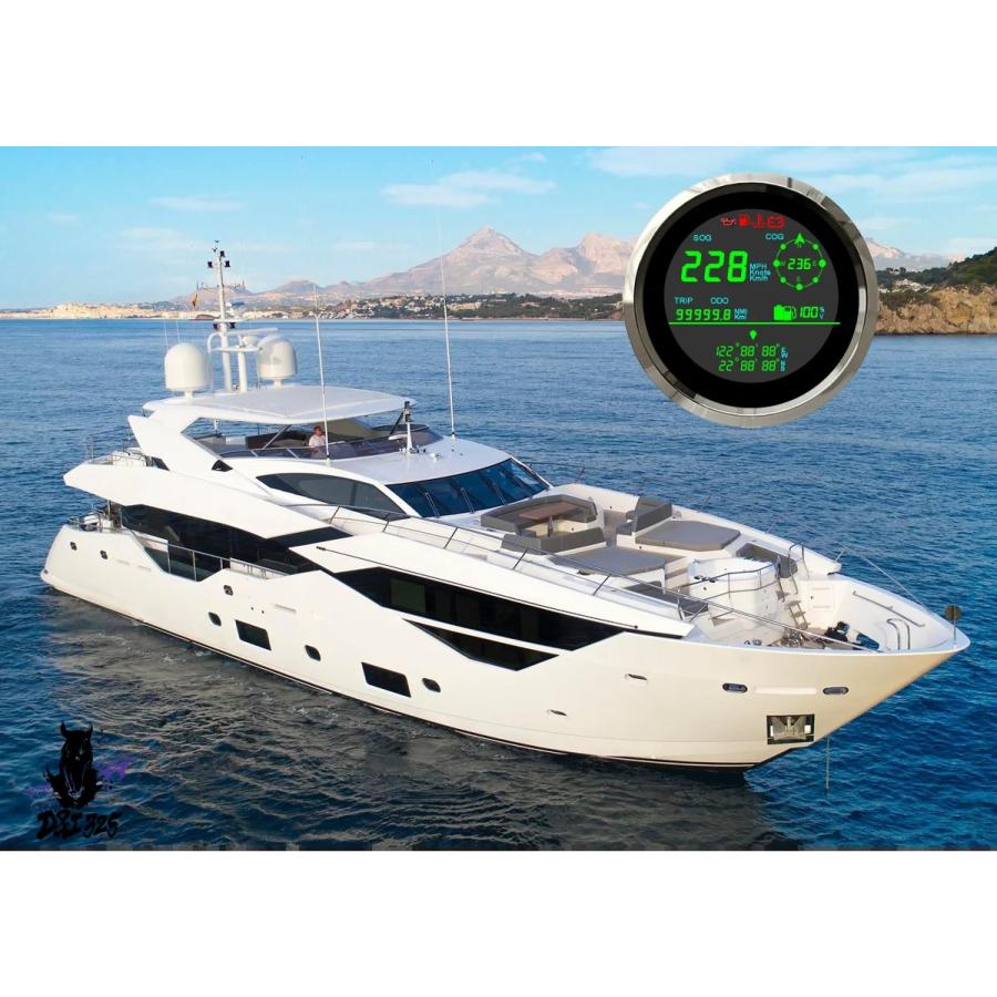 【互換品】 デジタルスピードメーター バイク ボート 0?299 km h 社外製 |  | 09