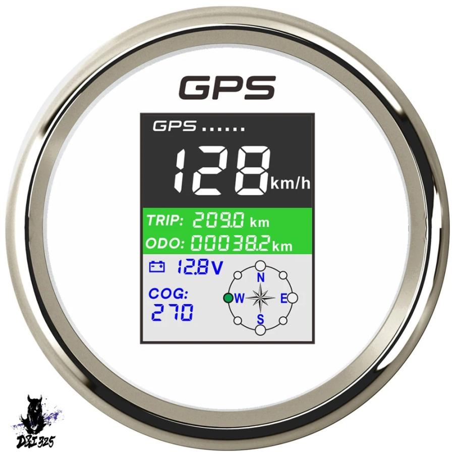 【互換品】 COGデジタルスピードメーター 85mm TFT画面 GPS防水 ツーリング用 車・モーターボート・船舶用エンジン - 社外製 |  | 23