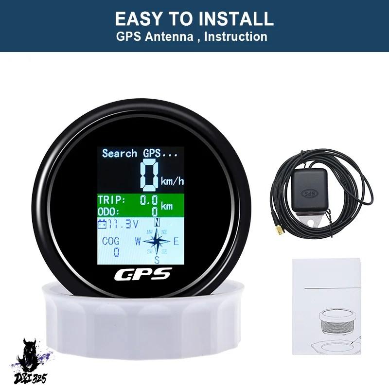 【互換品】 COGデジタルスピードメーター 85mm TFT画面 GPS防水 ツーリング用 車・モーターボート・船舶用エンジン - 社外製 |  | 12