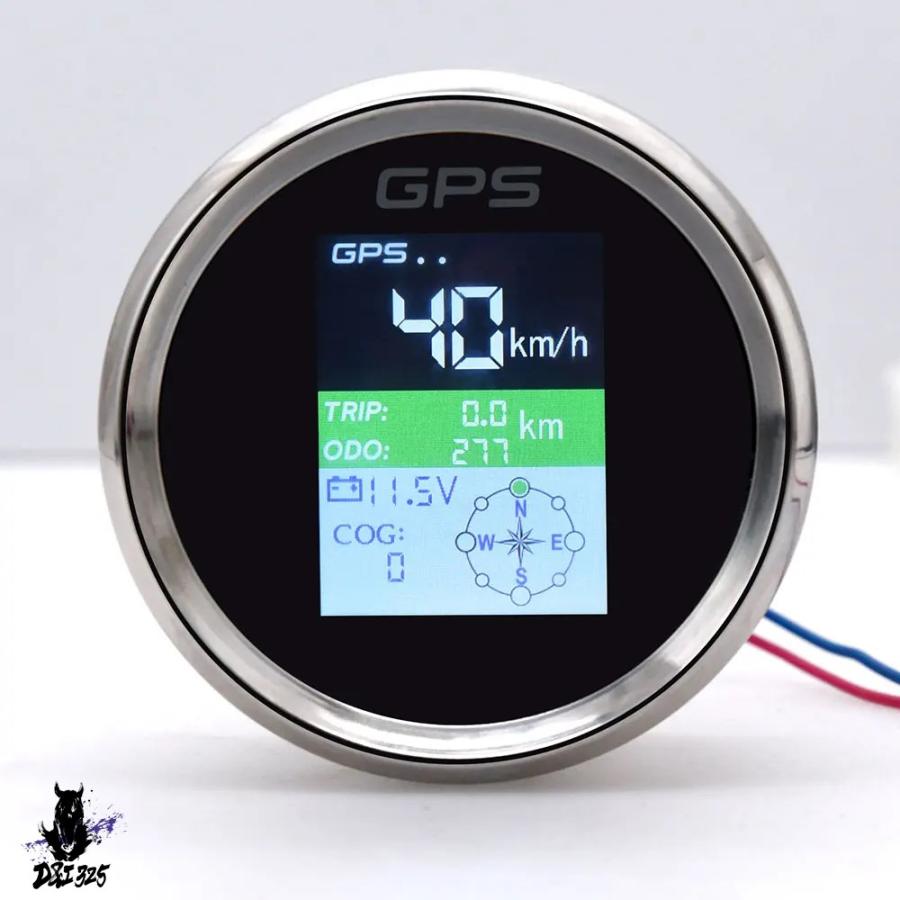 【互換品】 COGデジタルスピードメーター 85mm TFT画面 GPS防水 ツーリング用 車・モーターボート・船舶用エンジン - 社外製 |  | 14