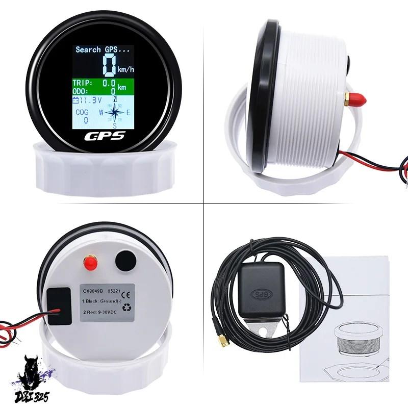 【互換品】 COGデジタルスピードメーター 85mm TFT画面 GPS防水 ツーリング用 車・モーターボート・船舶用エンジン - 社外製 |  | 16