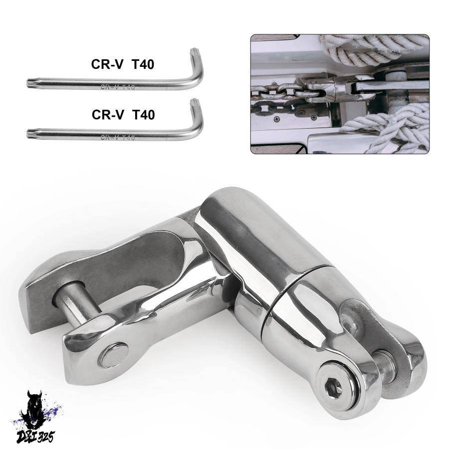 【互換品】 ボート用ステンレスアンカー回転コネクタ12?15mmチェーンアンプハードウェアアクセサリー 社外製 |  | 04