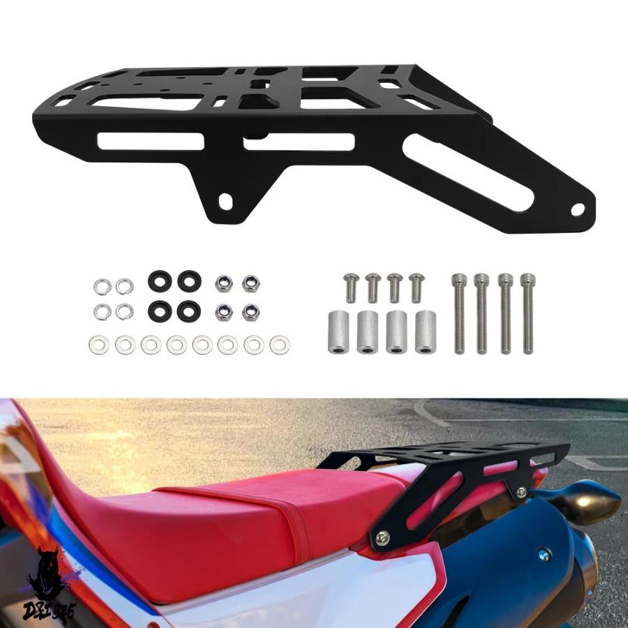 【取り替えっこ品】 ホンダ CRF 300 LラリーABS 2021-2024 自動二輪車用 リアラゲッジキャリアラック カーゴラック 受け支える 社外製