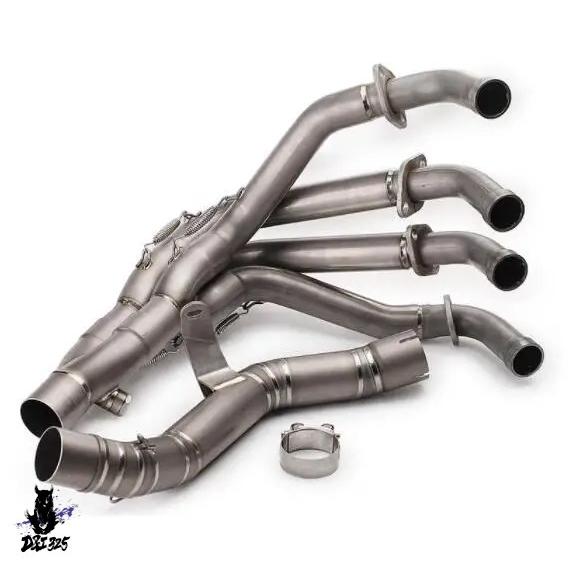 【互換品】 カワサキ Z900 Z900 A2 Z900E 2017-2022用 チタン合金フルバイクエキゾーストシステム スリップオン止め 社外製_4