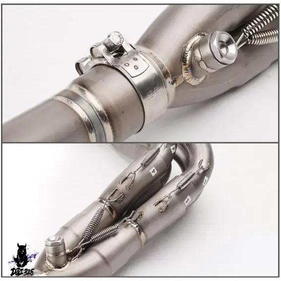 【互換品】 カワサキ Z900 Z900 A2 Z900E 2017-2022用 チタン合金フルバイクエキゾーストシステム スリップオン止め 社外製_5