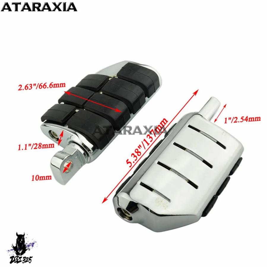 【互換品】 ハーレーダビッドソン スポーツスター XL883 1200用のバイク用パグクランプ クラッシュバー フットレストマウントSuzuki Yamaha 社外製_8