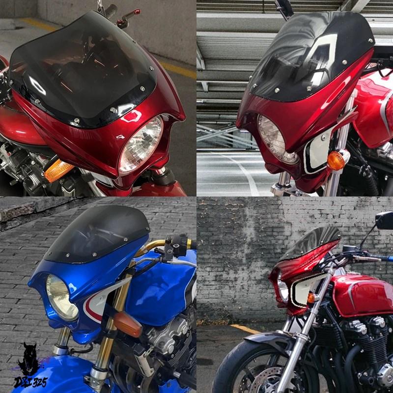 【互換品】 ホンダcb400 cb1300 vtec 7インチ ヘッドライト 滑らバンダギア バイク保護カバー 社外製の画像