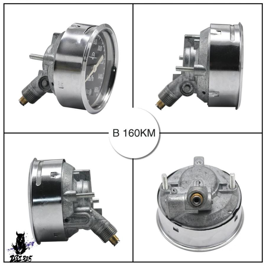 互換品】 BMW Alconstar-レトロラウンドバイク スピードメーター