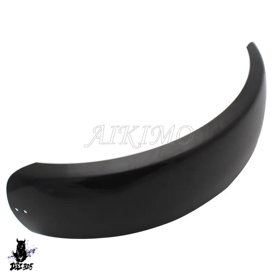 【互換品】 ホンダ Steed 400 600 トライアンフ BSA XS650をベースにしたオールドスクール6インチブラックフラットトレーラートフェンダーのハーレーチョッパー_2
