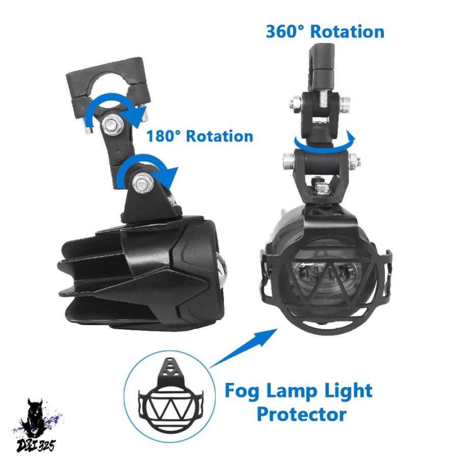 【互換品】 BMW R1250GS LC ADV バイクランプアセンブリ40ワットLED補助防水ドライブ 社外製_7