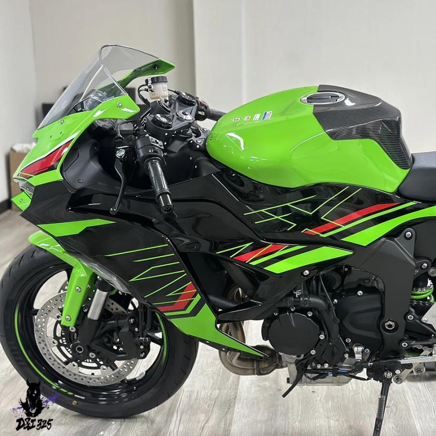 互換品】 カワサキニンジャZX-6R 2019-2024 カーボンガスタンクカバー