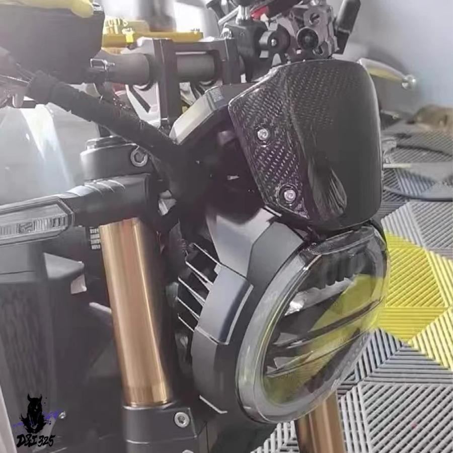 【互換品】 ホンダCB650R カーボンフロントスクリーン 2019 2020 2021 「ホンダCB650R カーボンフロントスクリーン 2019-2021」 社外製_3