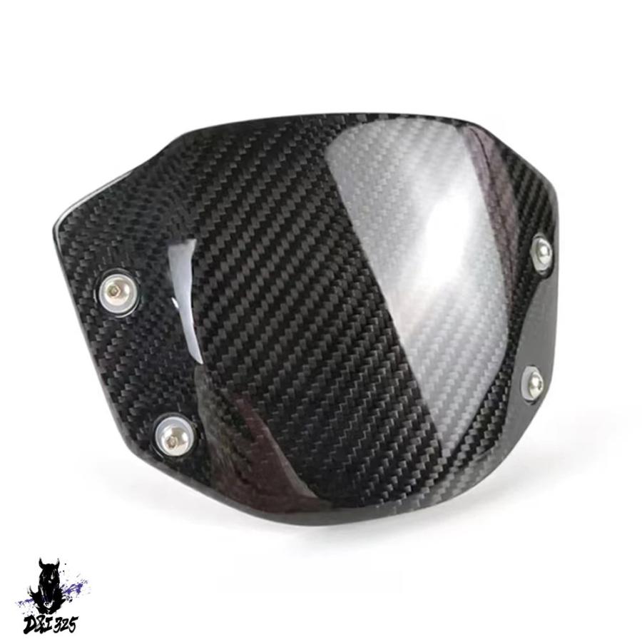 【互換品】 ホンダCB650R カーボンフロントスクリーン 2019 2020 2021 「ホンダCB650R カーボンフロントスクリーン 2019-2021」 社外製_4