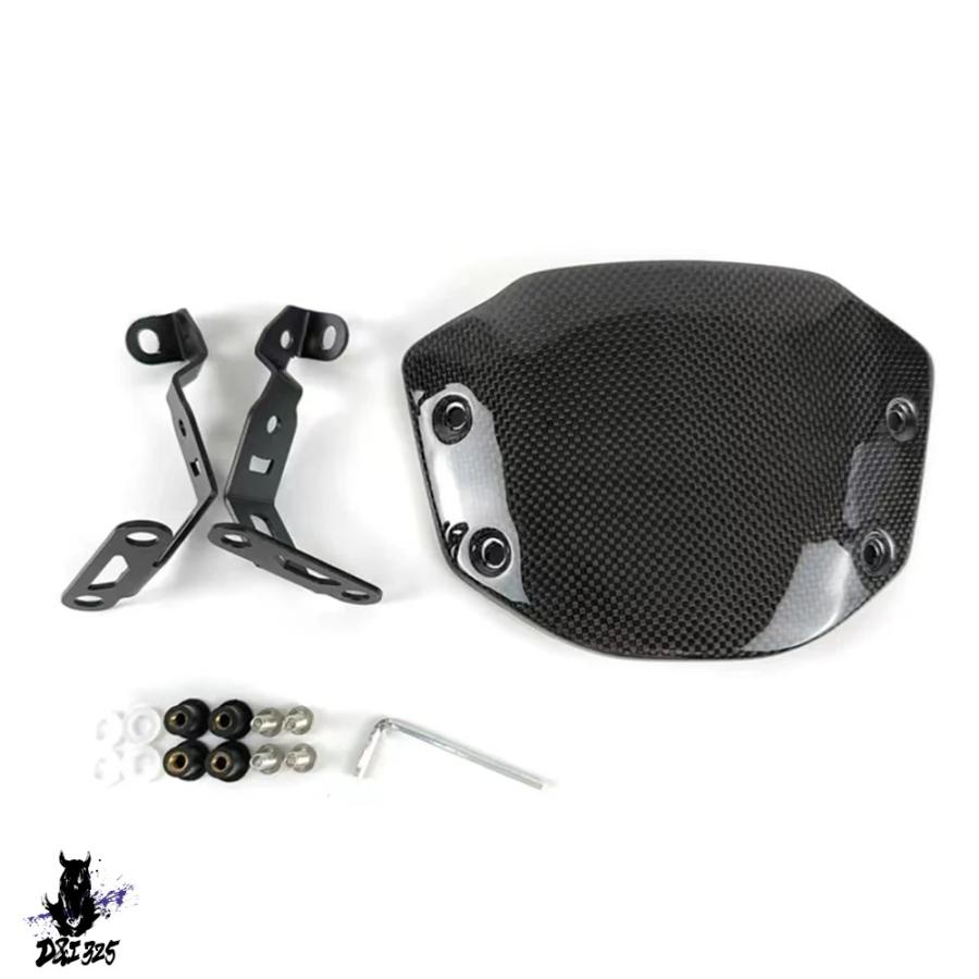【互換品】 ホンダCB650R カーボンフロントスクリーン 2019 2020 2021 「ホンダCB650R カーボンフロントスクリーン 2019-2021」 社外製_6