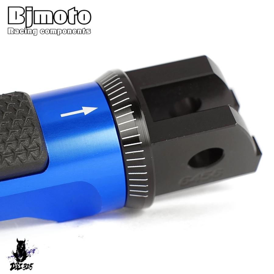 【互換品】 ヤマハ MT-07 MT-09トレーサーXJ6 FZ6 FJR1300A し ホンダ CB1100 2013-2014バイクフットペグフロントライダー 社外製_3