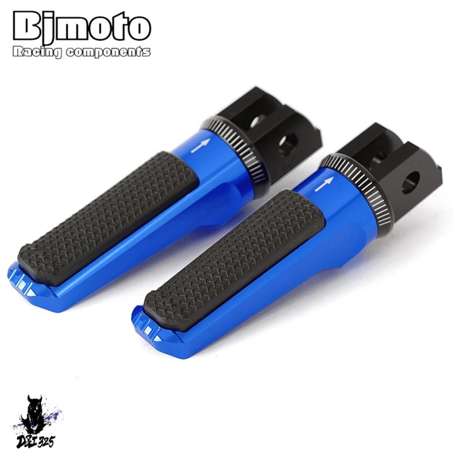 【互換品】 ヤマハ MT-07 MT-09トレーサーXJ6 FZ6 FJR1300A し ホンダ CB1100 2013-2014バイクフットペグフロントライダー 社外製_4