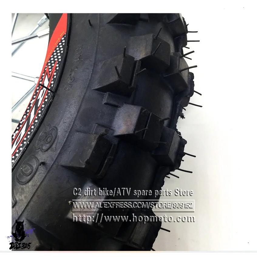 互換品】 Kayo Apollo ダートpitバイク用 80 100-12タイヤ 1.85 × 12