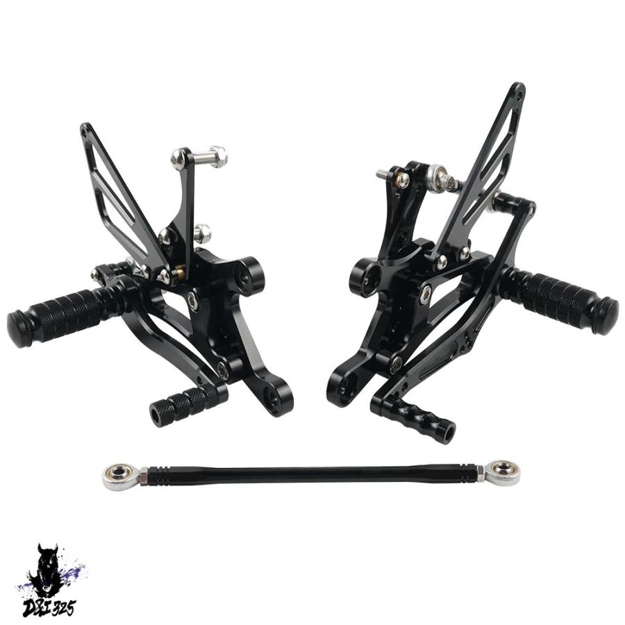 【互換品】 ヤマハ YZF-R6 1999-2002用 フットレスト フットペグ シフトロッド 保護セット 2000 社外製の画像