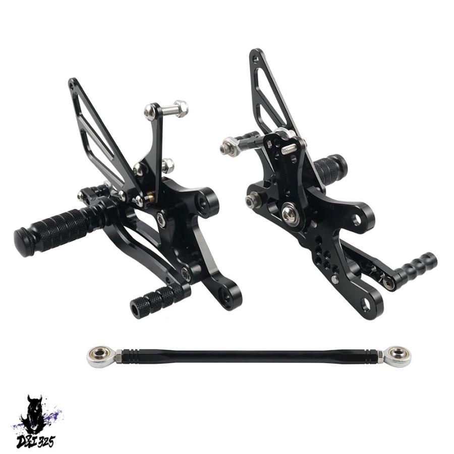 【互換品】 ヤマハ YZF-R6 1999-2002用 フットレスト フットペグ シフトロッド 保護セット 2000 社外製の画像