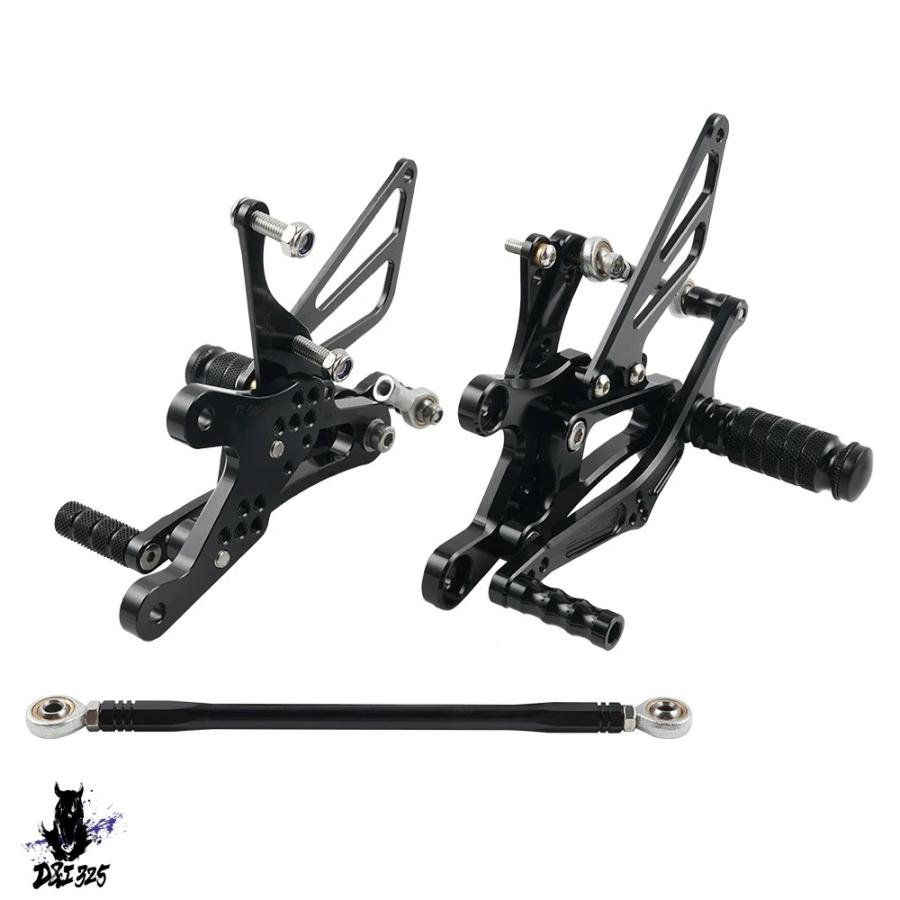 【互換品】 ヤマハ YZF-R6 1999-2002用 フットレスト フットペグ シフトロッド 保護セット 2000 社外製の画像