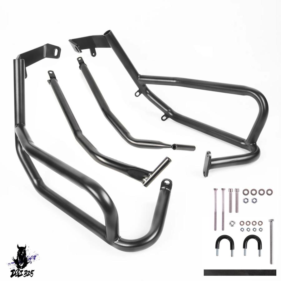 互換品】 ホンダCRF250ラリー エンジンガードクラッシュバーバイク保護