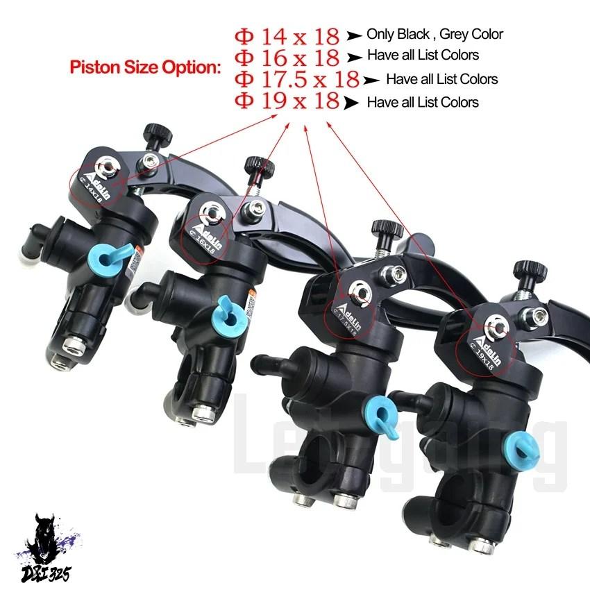 【互換品】 アドレイン 7 8インチ 22mm ブレーキクラッチレバー＆マスターシリンダーキット 14mm 16mm 17.5mm 19mm 対応 ヤマハ X03 ニンジャ1000 r6 社外製の画像