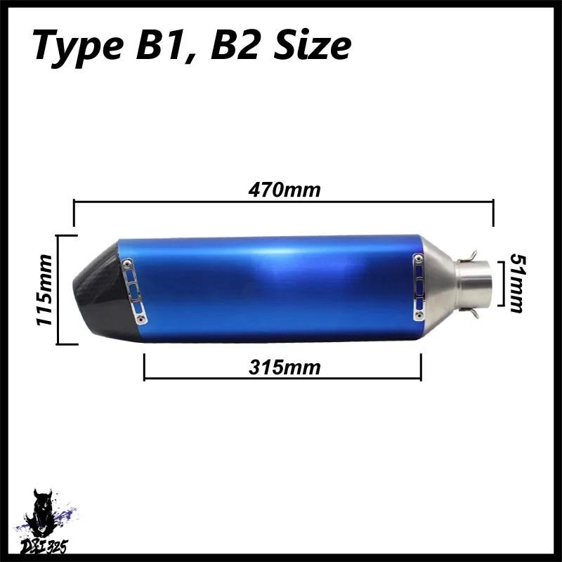 【互換品】 FMF 4Tエスケープマフラー 51mm入口 - CRF150F CRF250F KTM EXC TMAX NMAX PCX DRZ400 R6 社外製_3