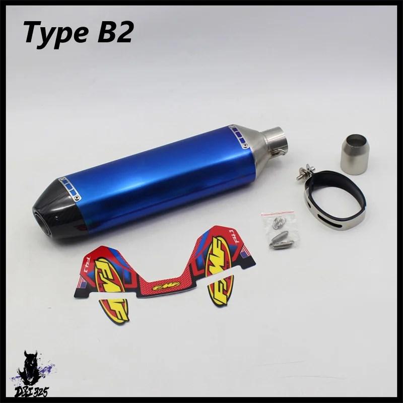 【互換品】 FMF 4Tエスケープマフラー 51mm入口 - CRF150F CRF250F KTM EXC TMAX NMAX PCX DRZ400 R6 社外製_5