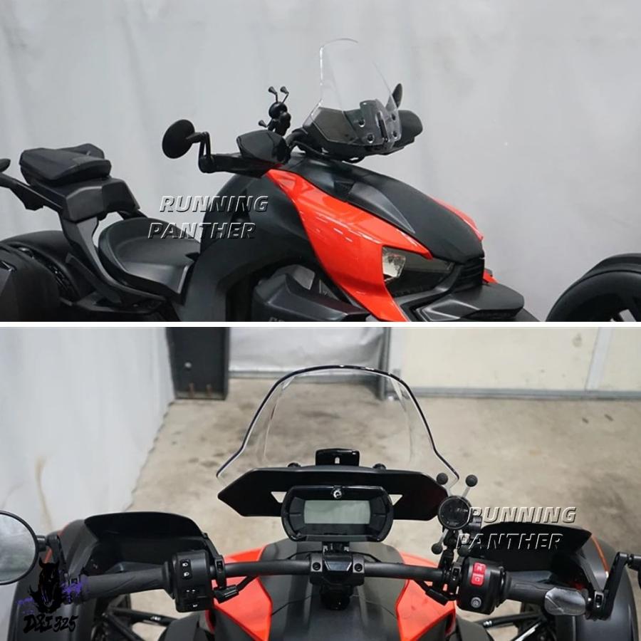 【互換品】 Can-am Ryker 600 900 スポーツ ラリーエディション 900 ace 2019-2023 フロントガラス ウインディアンブレーカー 社外製_1